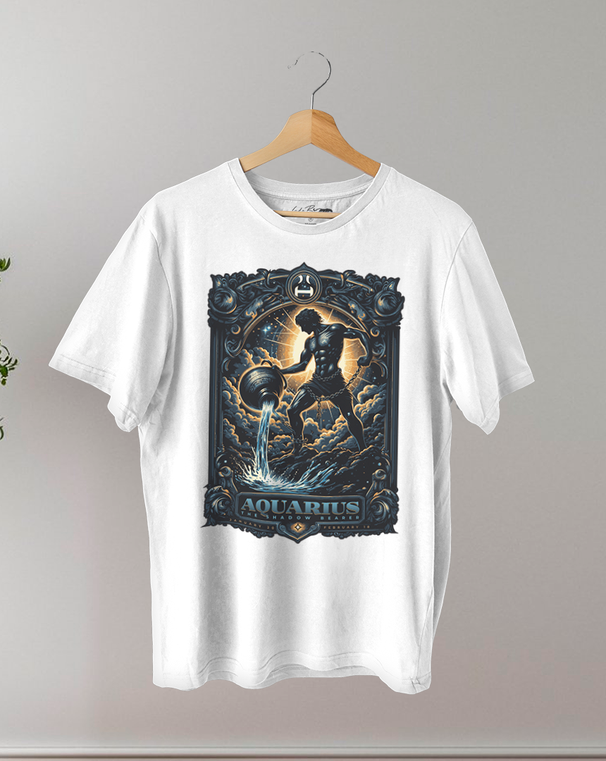 Camiseta Aquarius Horoscope Aquario Horoscopo