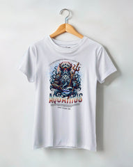 Camiseta Feminina Aquario Horoscopo Zodiaco Aquarius