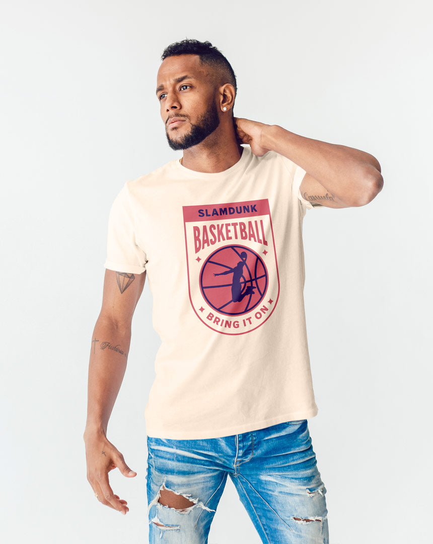 Camiseta Basketball SlamDunk Basquete Enterrada