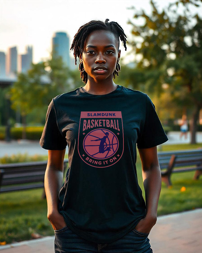 Camiseta Feminina Basketball SlamDunk Basquete