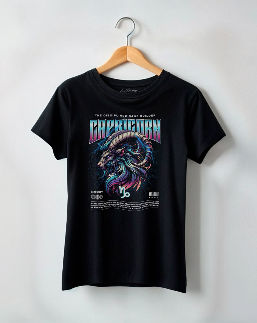 Camiseta Feminina Capricórnio Horóscopo