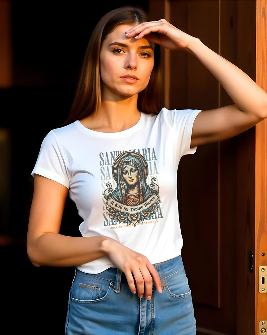 Camiseta Feminina Santa Maria