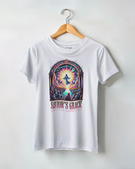 Camiseta Feminina Jesus Saviour Grace