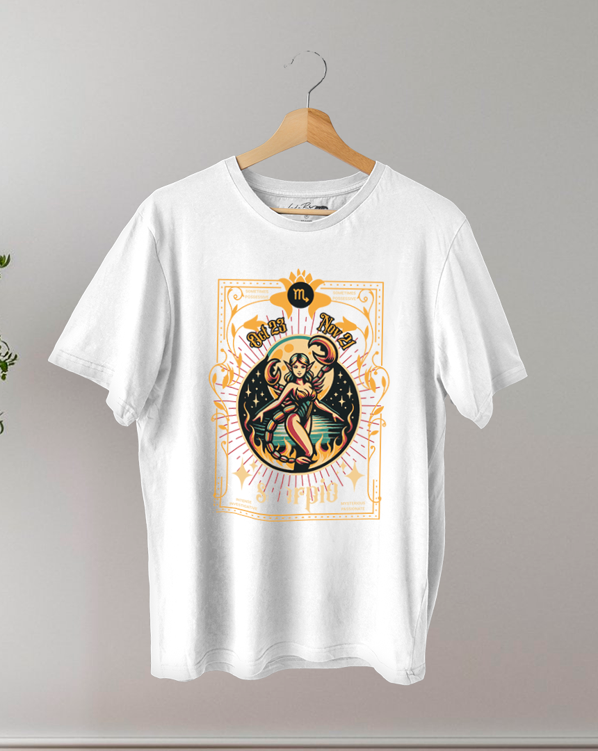 Camiseta Escorpião Scropio Horoscope