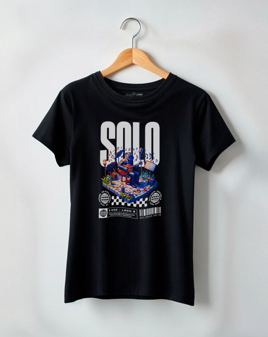 Camiseta Feminina Solo Music