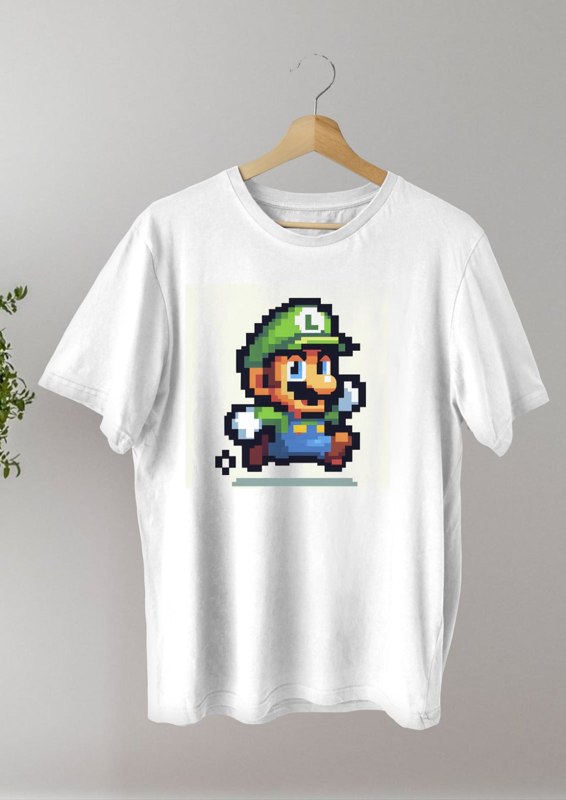 Camiseta Luigi Pixel