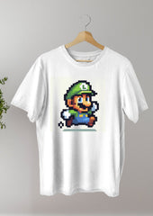 Camiseta Luigi Pixel