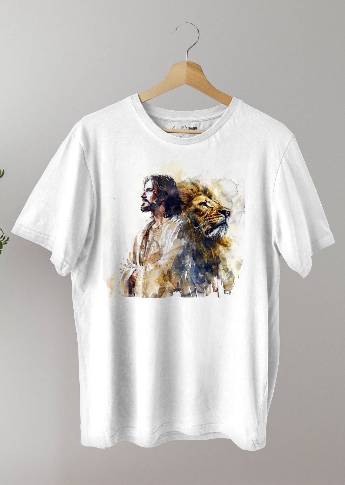 Camiseta Jesus e Leão