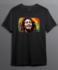 Camiseta Bob Marley Colors